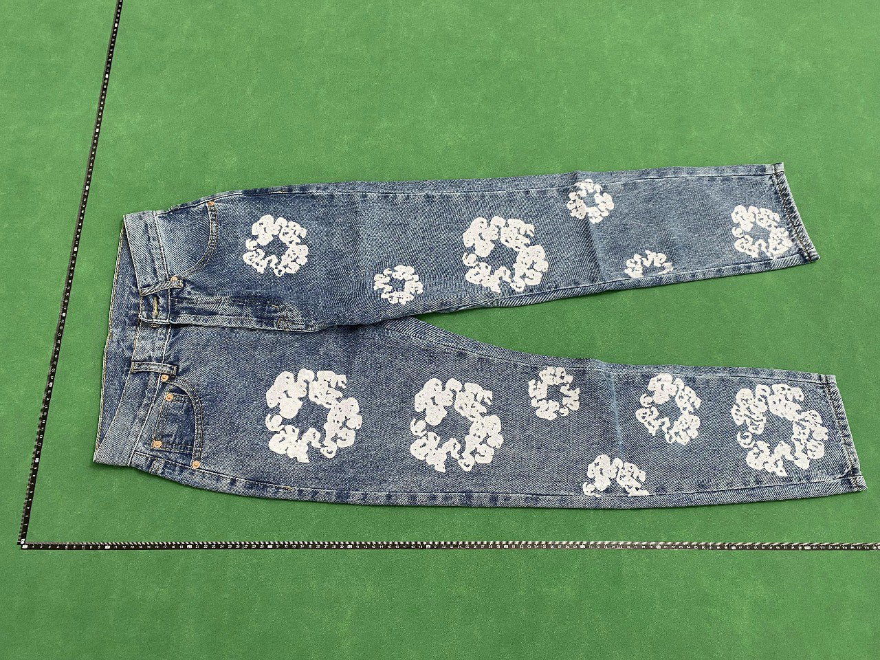Denim Tears x Offset 501 JeansLight Wash pants -4
