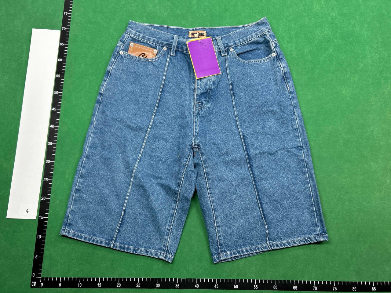 Corteiz   C -    Star      Denim       Jorts -6