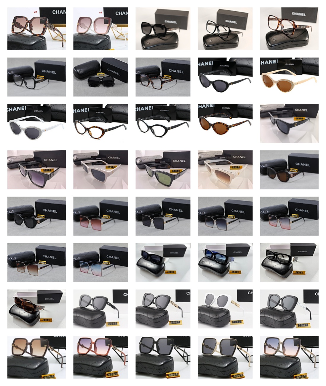 Chanel fashionable sunglasses