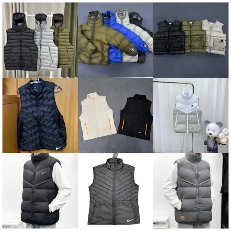 Nike Black Puffer Vest