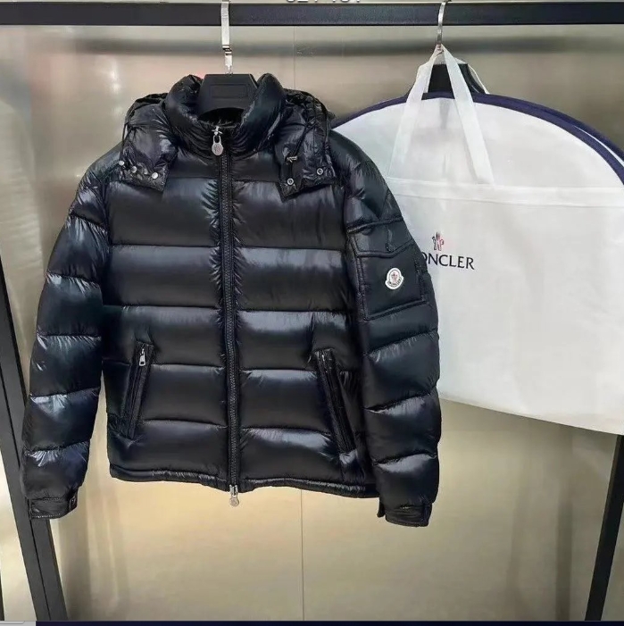Moncler Black Puffer Jacket