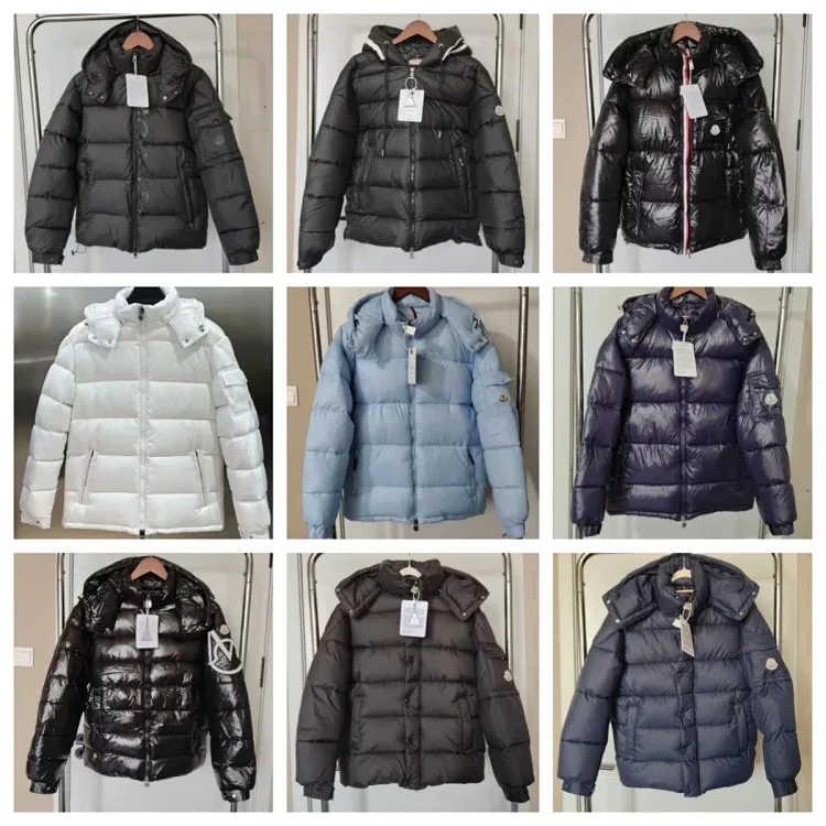 Moncler Black Puffer Jacket wi